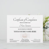 基礎コースオンライン修了証明書 (スタンド正面)