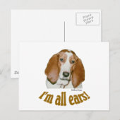 基礎的な耳 ポストカード (正面/裏面)