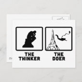 基礎跳躍 ポストカード (正面/裏面)