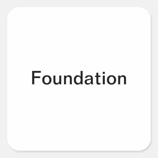 基礎/メイクアップボトルラベル/ スクエアシール (正面)