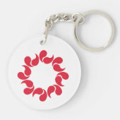 埼玉県国旗 キーホルダー (裏面)