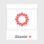 埼玉県国旗 シール (シート)