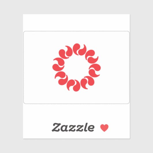 埼玉県国旗 シール (シート)