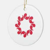 埼玉県国旗 セラミックオーナメント (左)