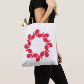 埼玉県国旗 トートバッグ (クローズアップ)