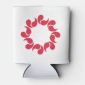 埼玉県国旗 缶クーラー (正面)