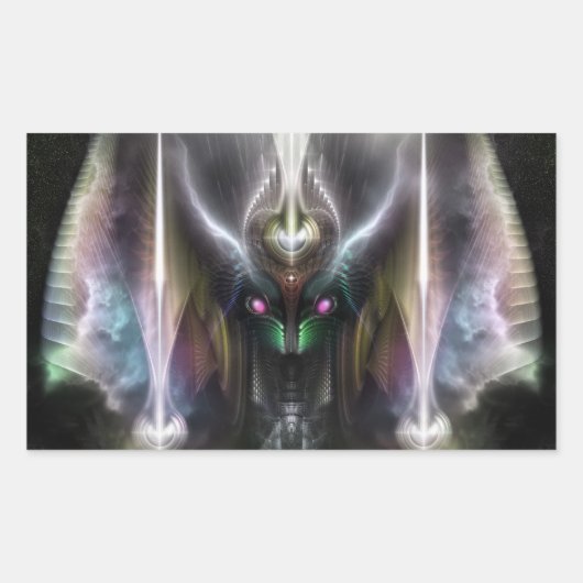 堀金神タイリナン 長方形シール (正面)