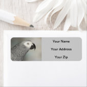 堂々たるアフリカグレイ ラベル (インサイチュ)