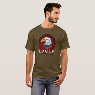 堂々たるハクトウワシのマスコット グラフィックTシャツ Tシャツ