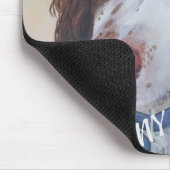 堂々としたオーバーンセッターミックス マウスパッド (コーナー)