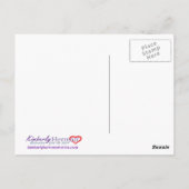 堂々としたシュナウザー ポストカード (裏面)