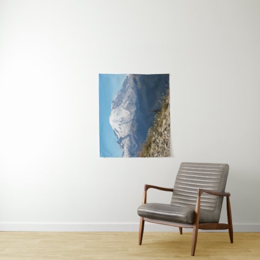 堂々とした山レイニアランドスケープ タペストリー (インサイチュ)