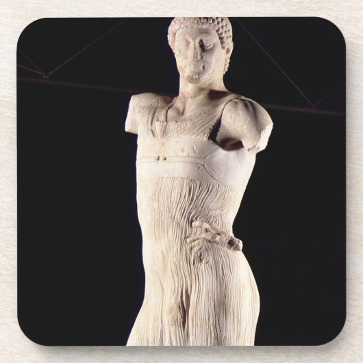 堅いずっと付属品のチュニック、第5 centurで覆われた青年 コースター (正面)