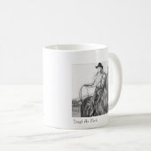 堅いようにネイルのコーヒー・マグ コーヒーマグカップ (正面右)