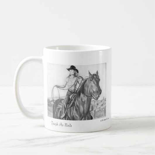 堅いようにネイルのコーヒー・マグ コーヒーマグカップ (左)