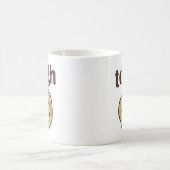 堅いクッキーのTシャツ コーヒーマグカップ (中央)