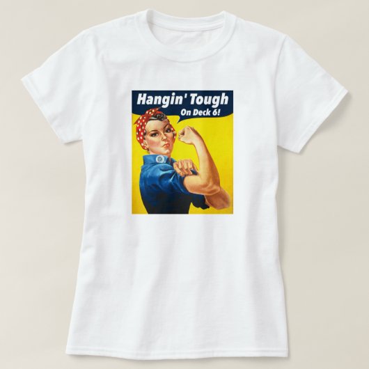 堅いデッキ6 Hangin! Tシャツ (デザイン正面)
