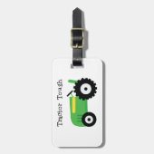 堅いトラクター ラゲッジタグ (正面縦)