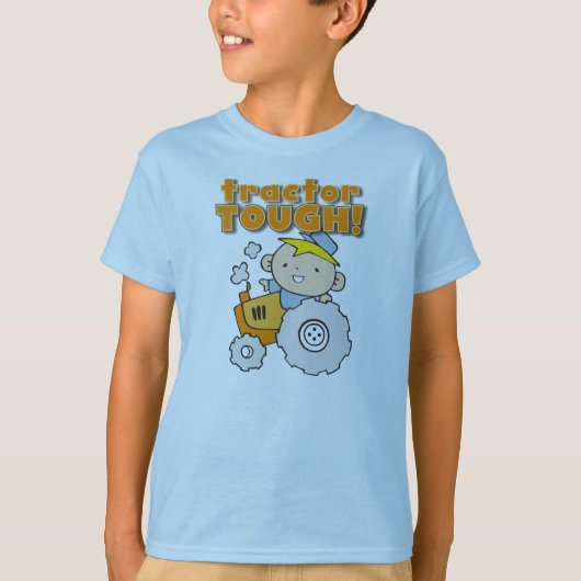 堅いトラクター Tシャツ (正面)