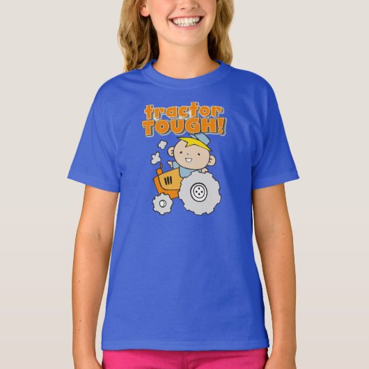 堅いトラクター Tシャツ (正面)