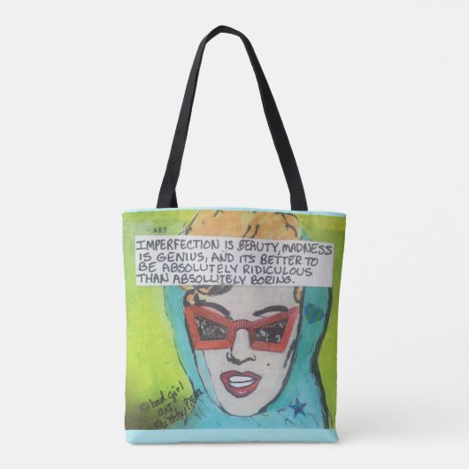 堅いトートパーティーはそれらがに関してほとんどほしいと思いません トートバッグ (裏面)