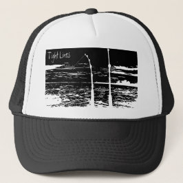 "堅いライン"トラック運転手の帽子 キャップ