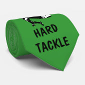 堅いラグビーのタックル ネクタイ (ロール)