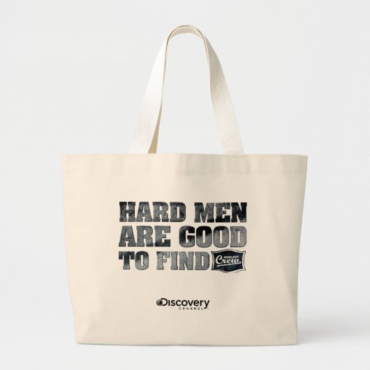 堅い人のトートバック ラージトートバッグ (正面)