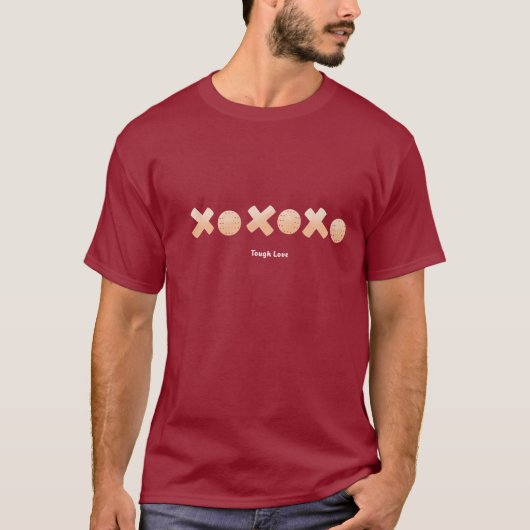 堅い愛(暗い) Tシャツ (正面)