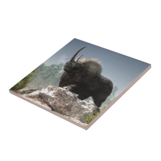 堅い氷河期 タイル (側面)