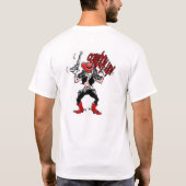 堅い生命か。 Tシャツ (裏面)