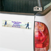 堅い私はより堅いバンパーステッカーです バンパーステッカー (トラック上)