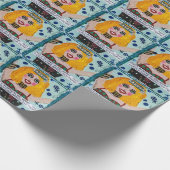 堅い紙パーティーを包んでほしい ラッピングペーパー (角)