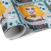 堅い紙パーティーを包んでほしい ラッピングペーパー (ロールコーナー)