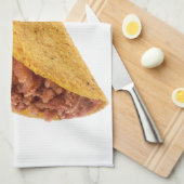 堅い貝のタコス キッチンタオル (四つ折り)