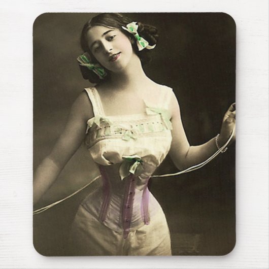 堅くいかに行くことができるか マウスパッド (正面)