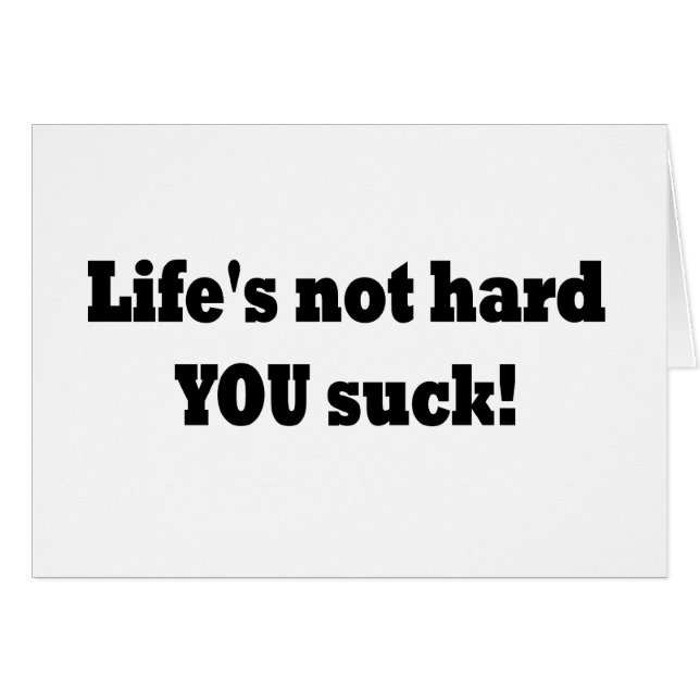 堅くない生命吸います! (正面横)