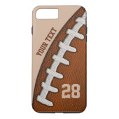 堅くパーソナライズなフットボールのiPhone 7つのプラスのケース Case-Mate iPhoneケース (裏面)