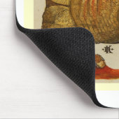 堅く、柔軟性がない、無敵のサイbrown.jpg マウスパッド (コーナー)