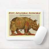 堅く、柔軟性がない、無敵のサイbrown.jpg マウスパッド (マウス)