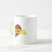 堅の睡眠 コーヒーマグカップ (正面左)