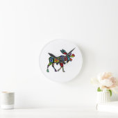 堅の道 ラウンド壁時計 (ホーム)