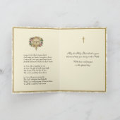 堅信の秘跡 宗教 祈り シーズンカード (内部)