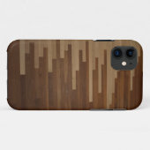 堅木張りの床の箱 Case-Mate iPhoneケース (裏面(横))