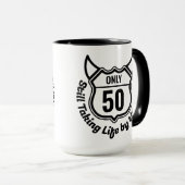 堅牢なカスタム誕生日マーク マグカップ (正面右)