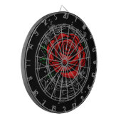 堅牢なバラ ダーツボード (正面左)