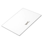 堅牢な飛行機 ノートパッド (アングル)