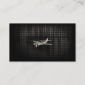 堅牢な飛行機 名刺 (裏面)