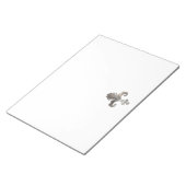 堅牢な（紋章の）フラ・ダ・リ ノートパッド (アングル)