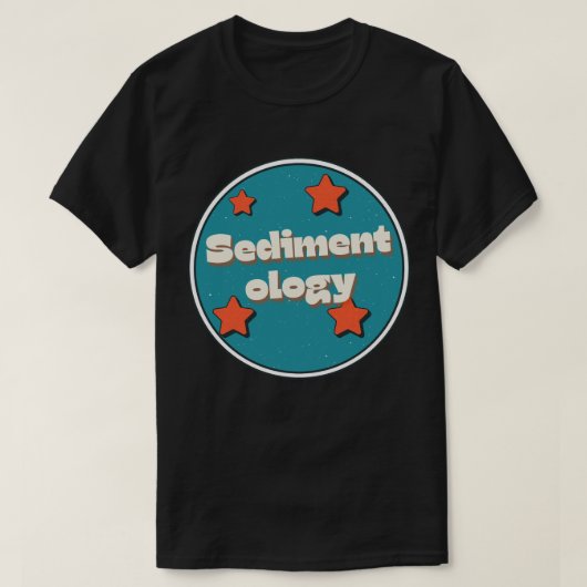 堆積学 Tシャツ (デザイン正面)